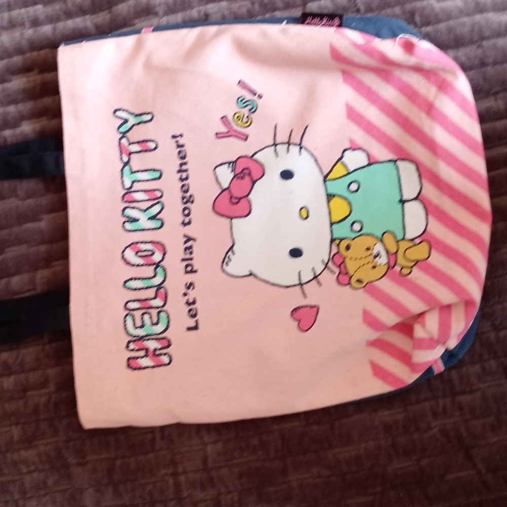 Hello Kitty canvas tote